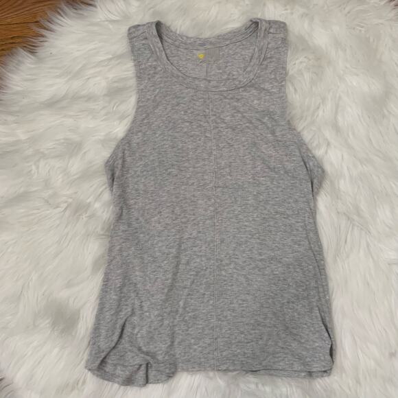 Zella gray modal Favorite Rib tank top - Picture 2 of 9